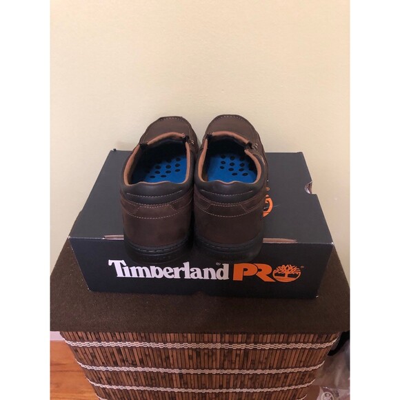 Timberland Pro Shoes TB 091694 214 Branston Moc Toe Alloy Safety Toe size 11.5 - Picture 4 of 5